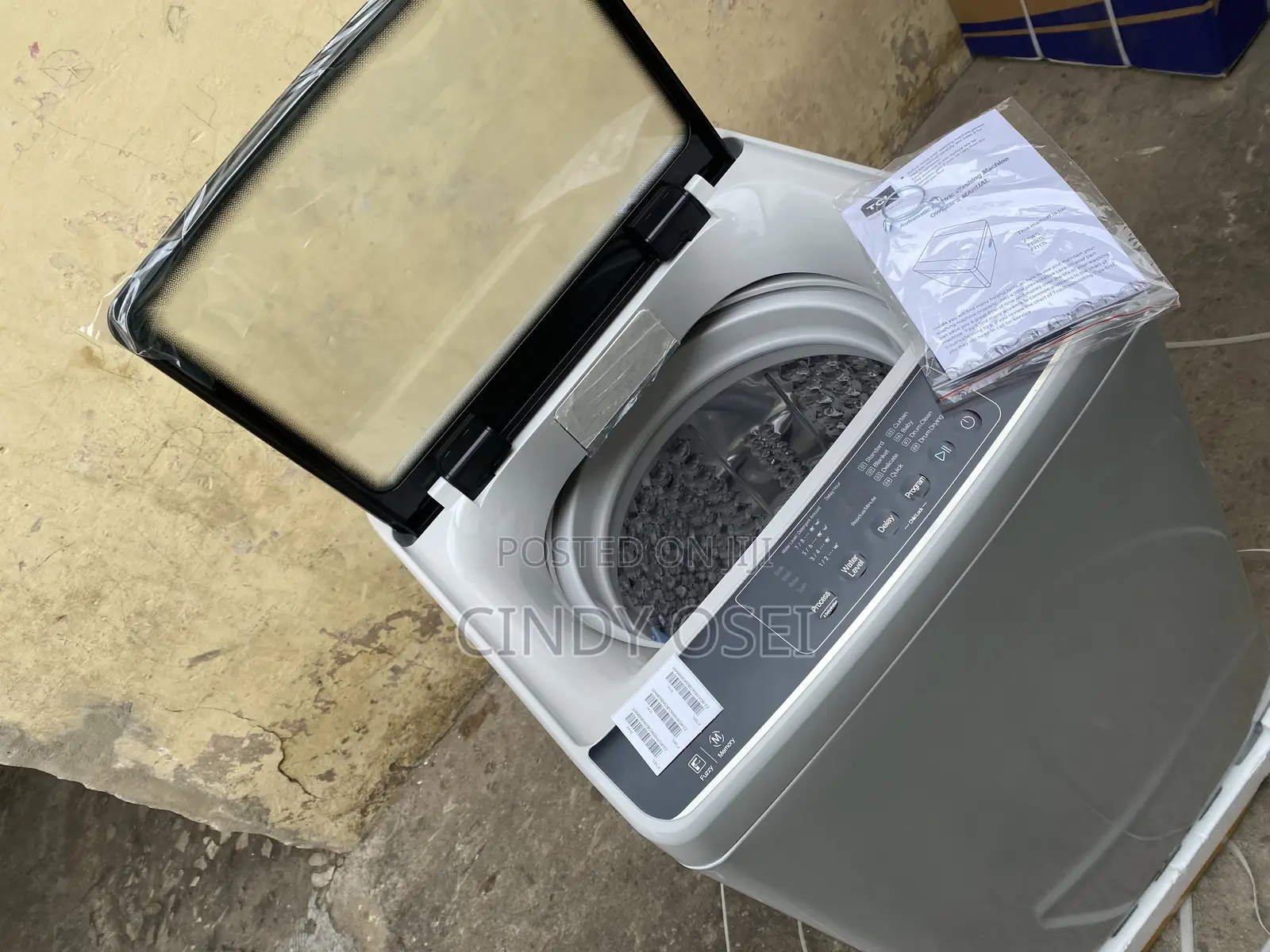 Highlighting TCL 9kg Topload Washingmachine Fully Auto