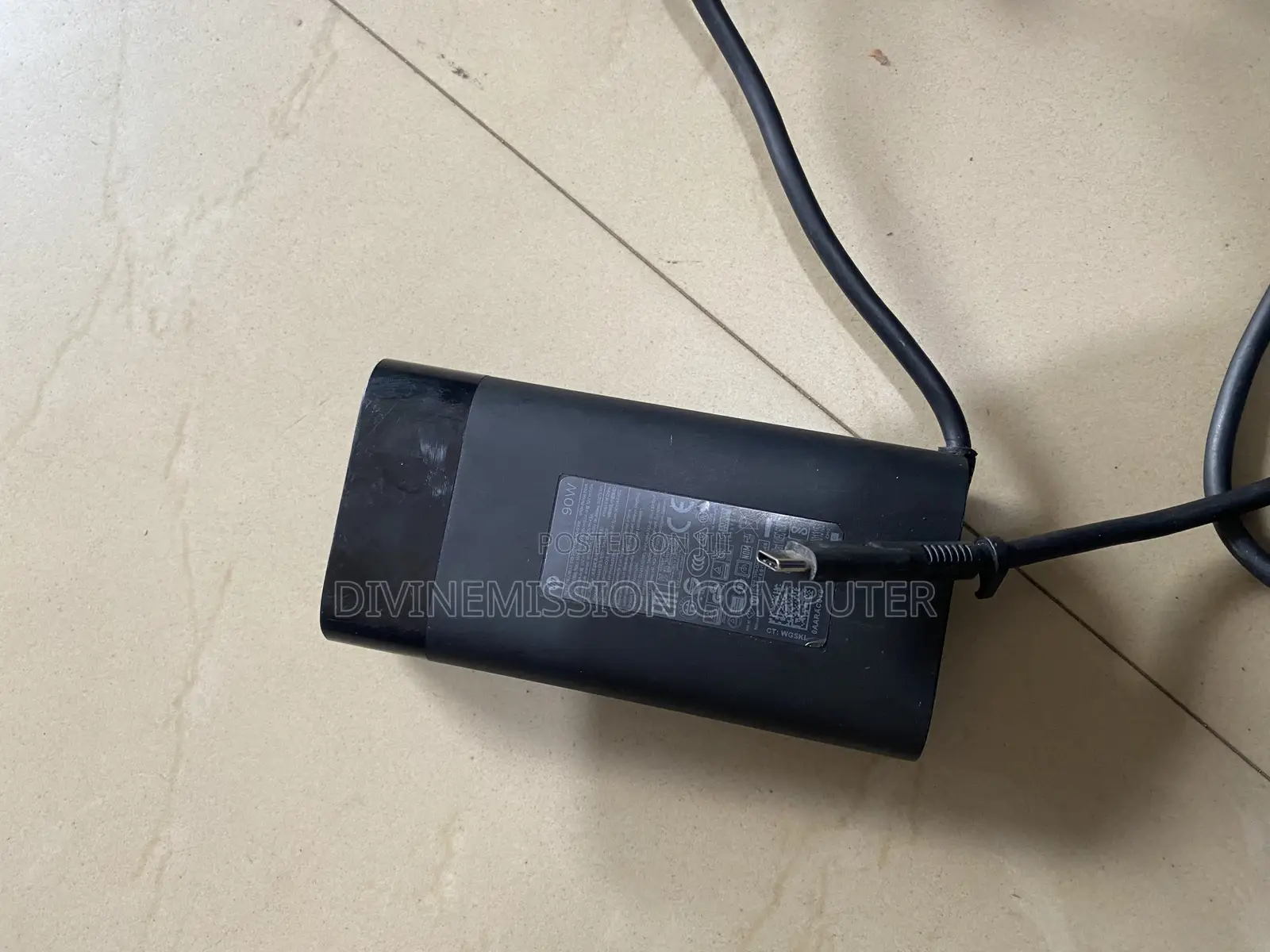 Hp Type C 5v,9v,10v,12v,25v,20v-4.5a, (90w)Uk  Used