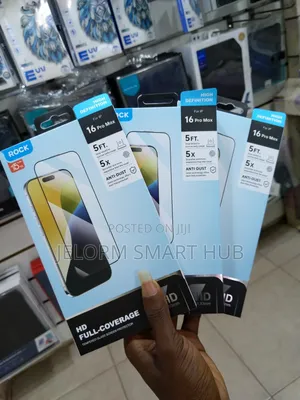 iPhone 16 Pro Max / 16 Pro 3D Clear Screen Protector