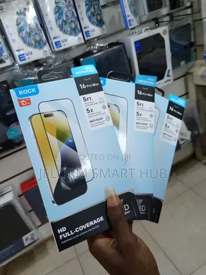 iPhone 16 Pro Max / 16 Pro 3D Clear Screen Protector