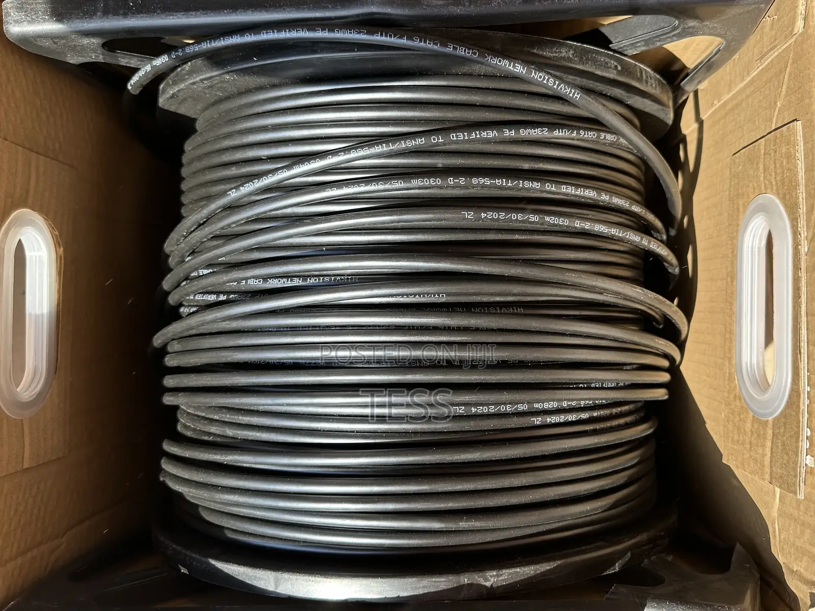 Hikvision Cat6 Outdoor Network Cable 305m (Solid Copper)