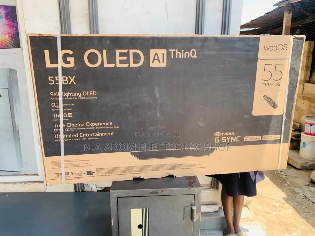 Durable and Affordable LG OLED OLED55BXPVA HDR Smart Tv.