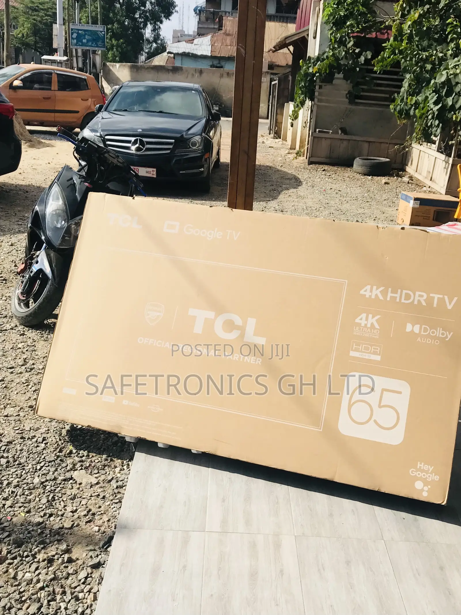 65p635 65 Inch Smart Uhd TCL Sleek Frameless Tv
