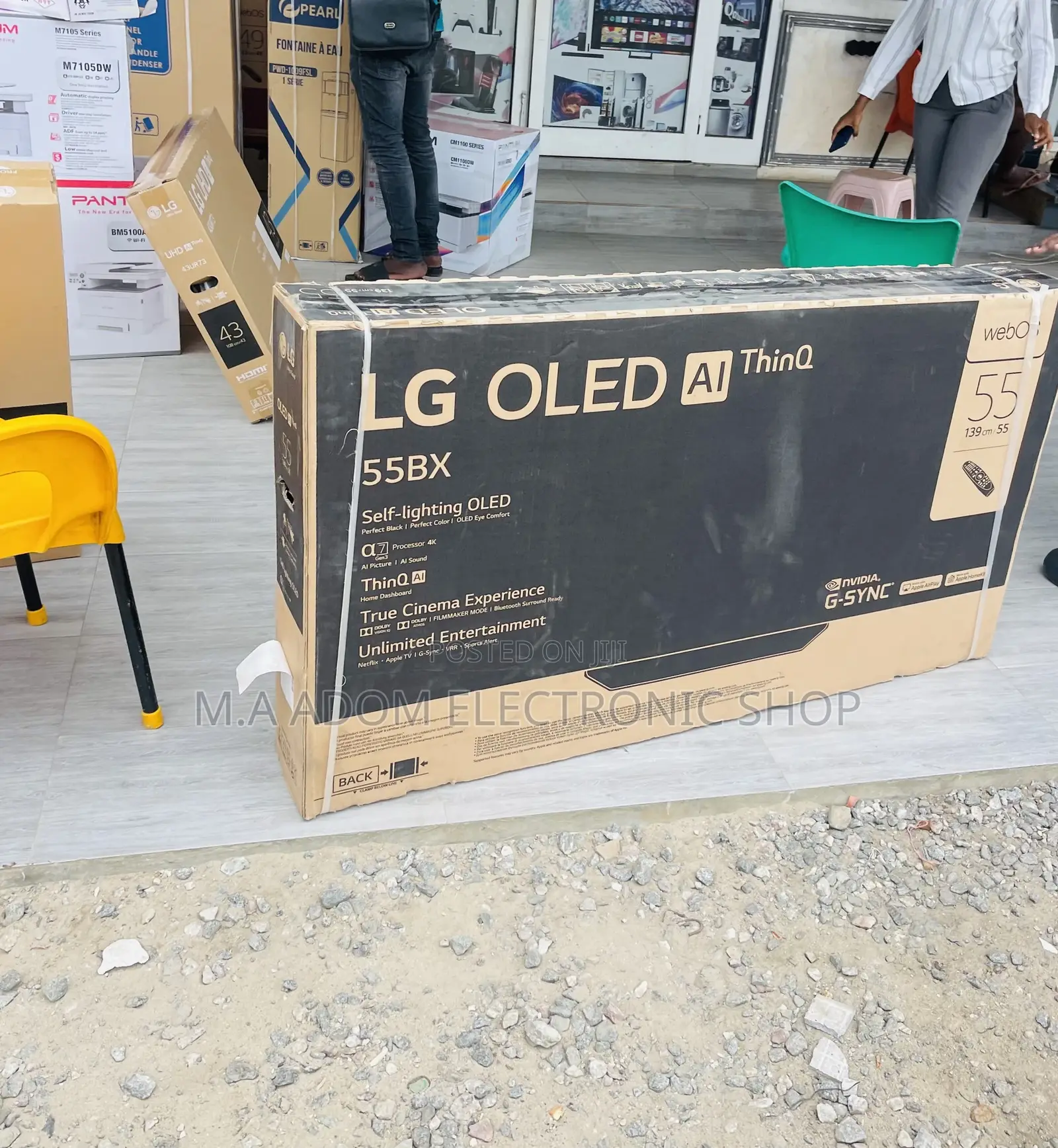 Classic Design LG(OLED55BXPVA)55” OLED HDR Television.