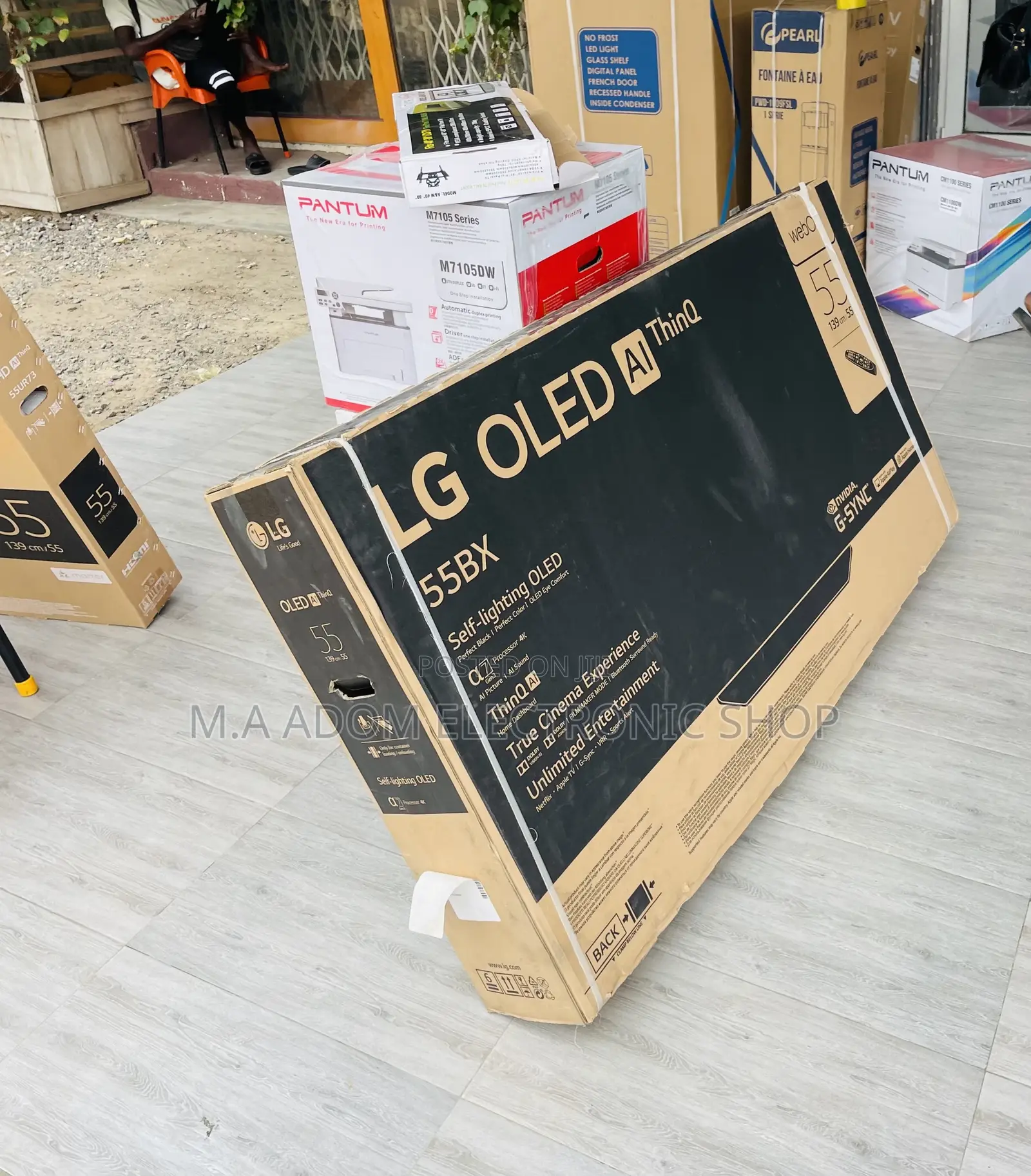 LG OLED55BXPVA(55”)Bx-series OLED HDR Smart Television.