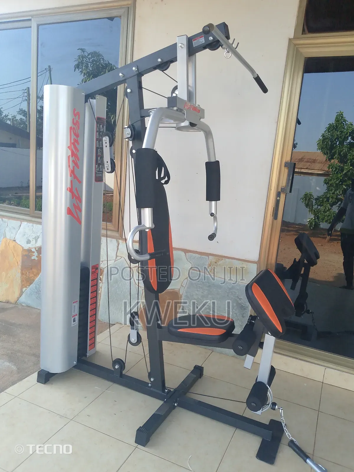 Station Gym With Covers