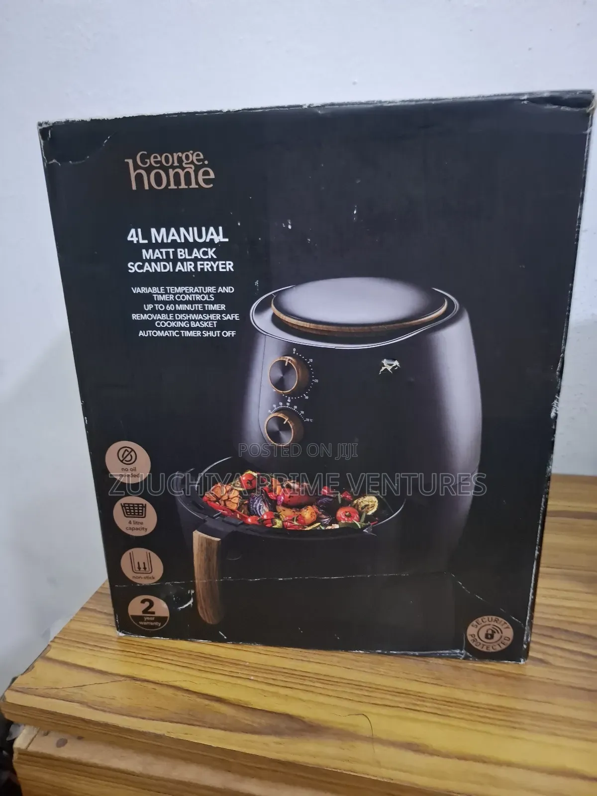 4.L George Home Matte Air Fryer From Uk