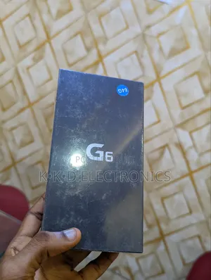 New LG G6 64 GB Black