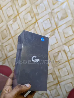 New LG G6 64 GB Black