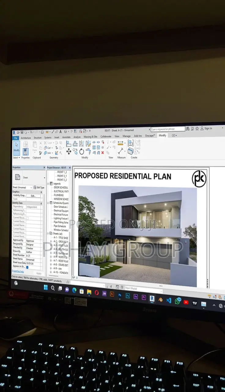 Residential Building Plan