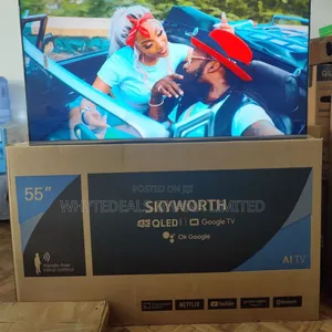 55" Android UHD Smart Bluetooth Voice-Assistance LED TV
