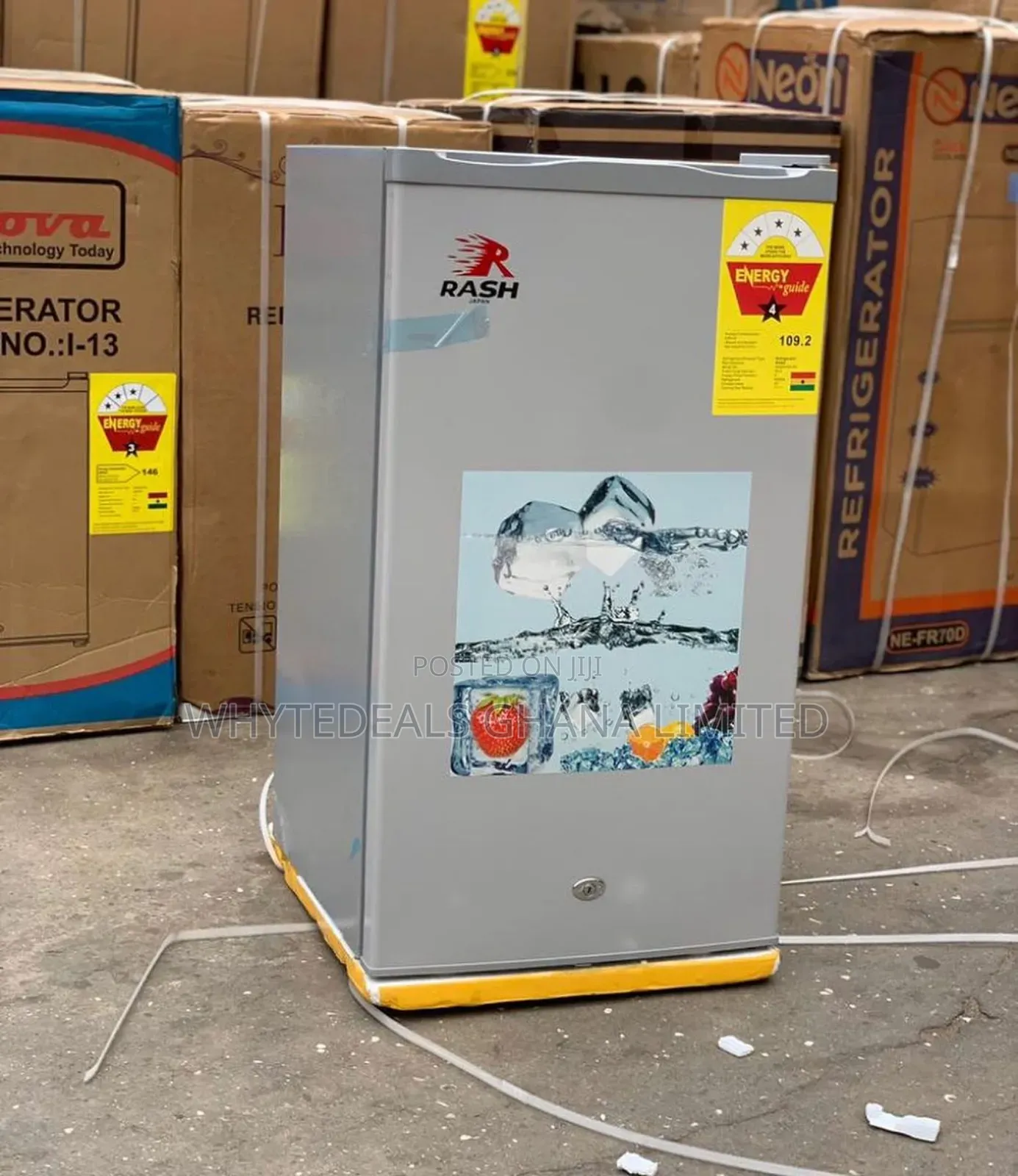 Japan Made Rash Energy Saving Table Top Refrigerator 4-Stars