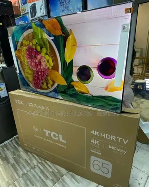 65" Tcl Smart Uhd 4k Led Tv|Voice-control|Ultra Slim|Magic Remote|2025