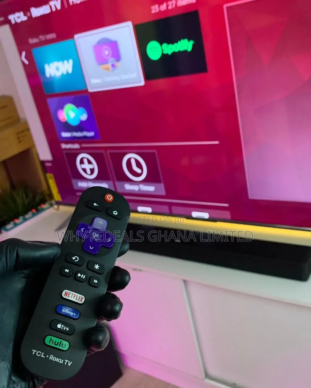 65" Tcl Smart Uhd 4k Led Tv|Voice-control|Ultra Slim|Magic Remote|2025