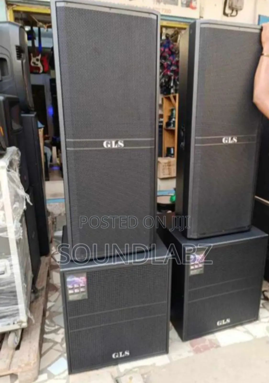 GLS Full Range and Single Sub/Bass Speakers