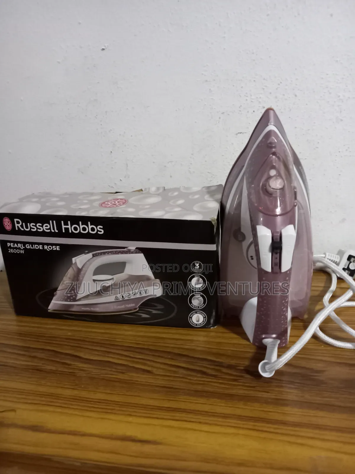 Russell Hobbs 2600w Pearl Glide Steam Iron From Uk