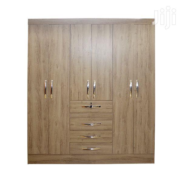 6-Door Wardrobe With 4 Drawers