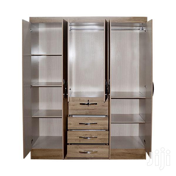 6-Door Wardrobe With 4 Drawers