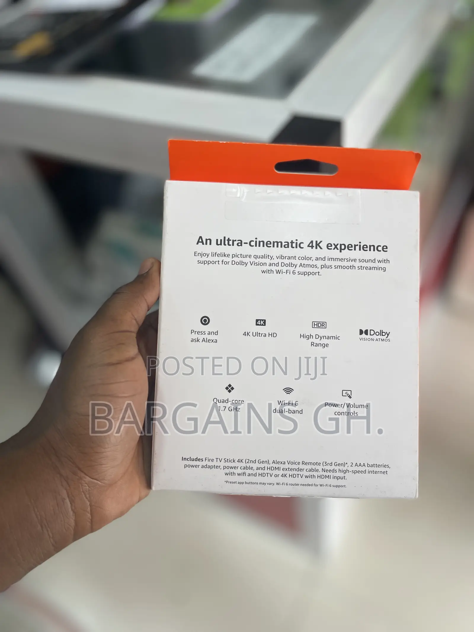 Amazon Fire TV Stick 2nd Gen in Circle Accessories & Supplies for