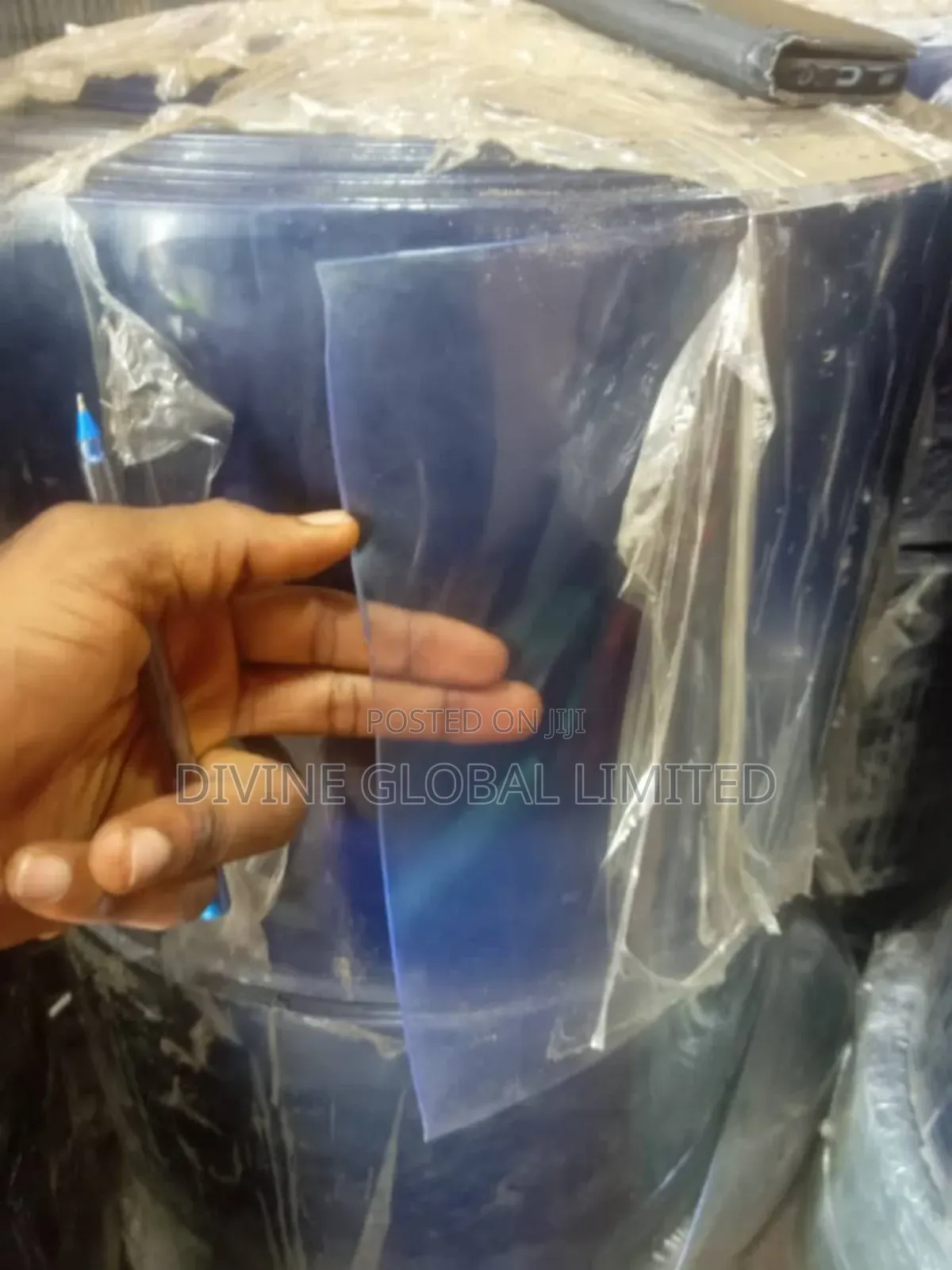 Cold Store PVC Vinyl Rubber Strip Curtain 50 Meters
