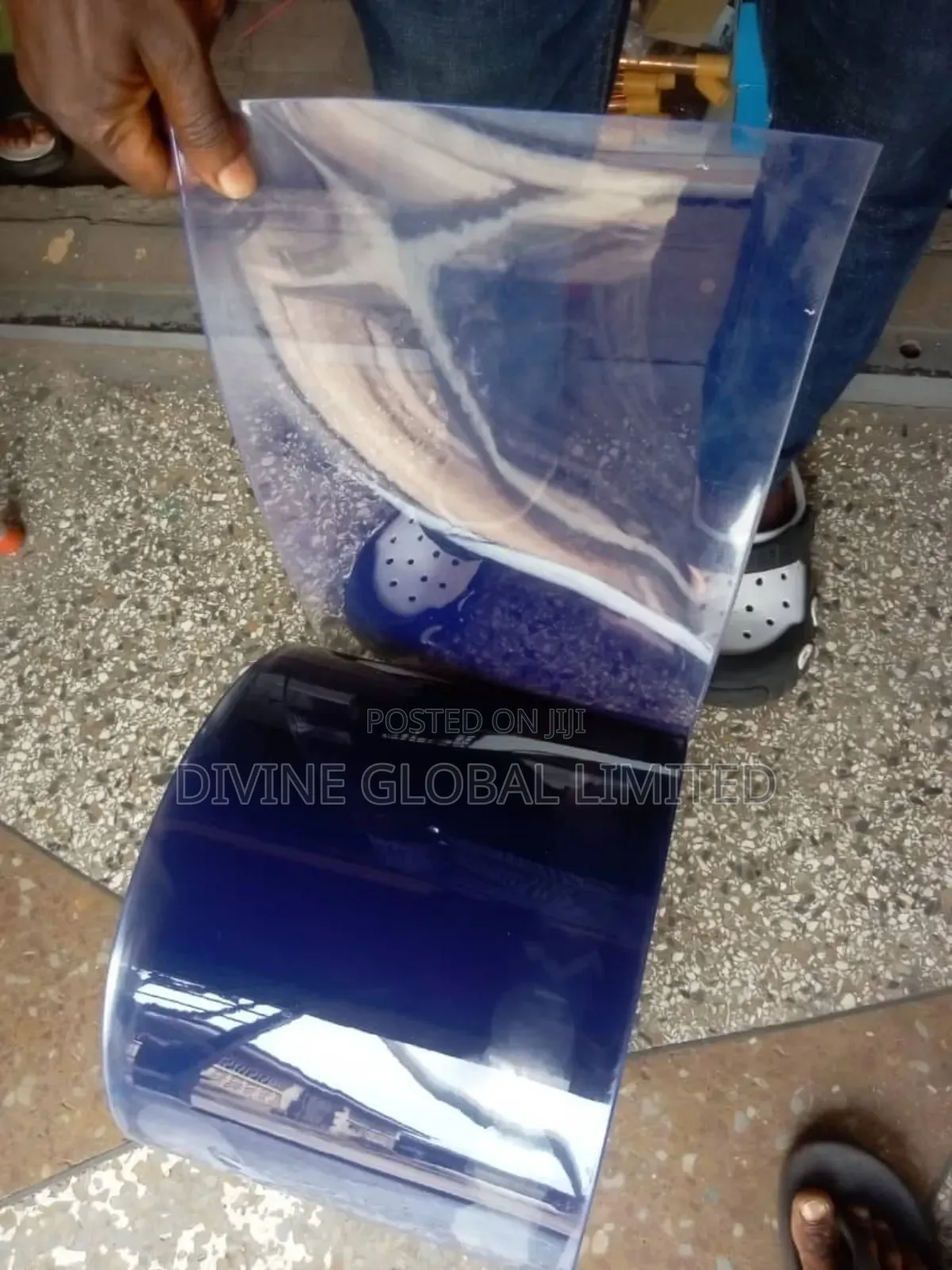 Cold Store PVC Vinyl Rubber Strip Curtain 50 Meters