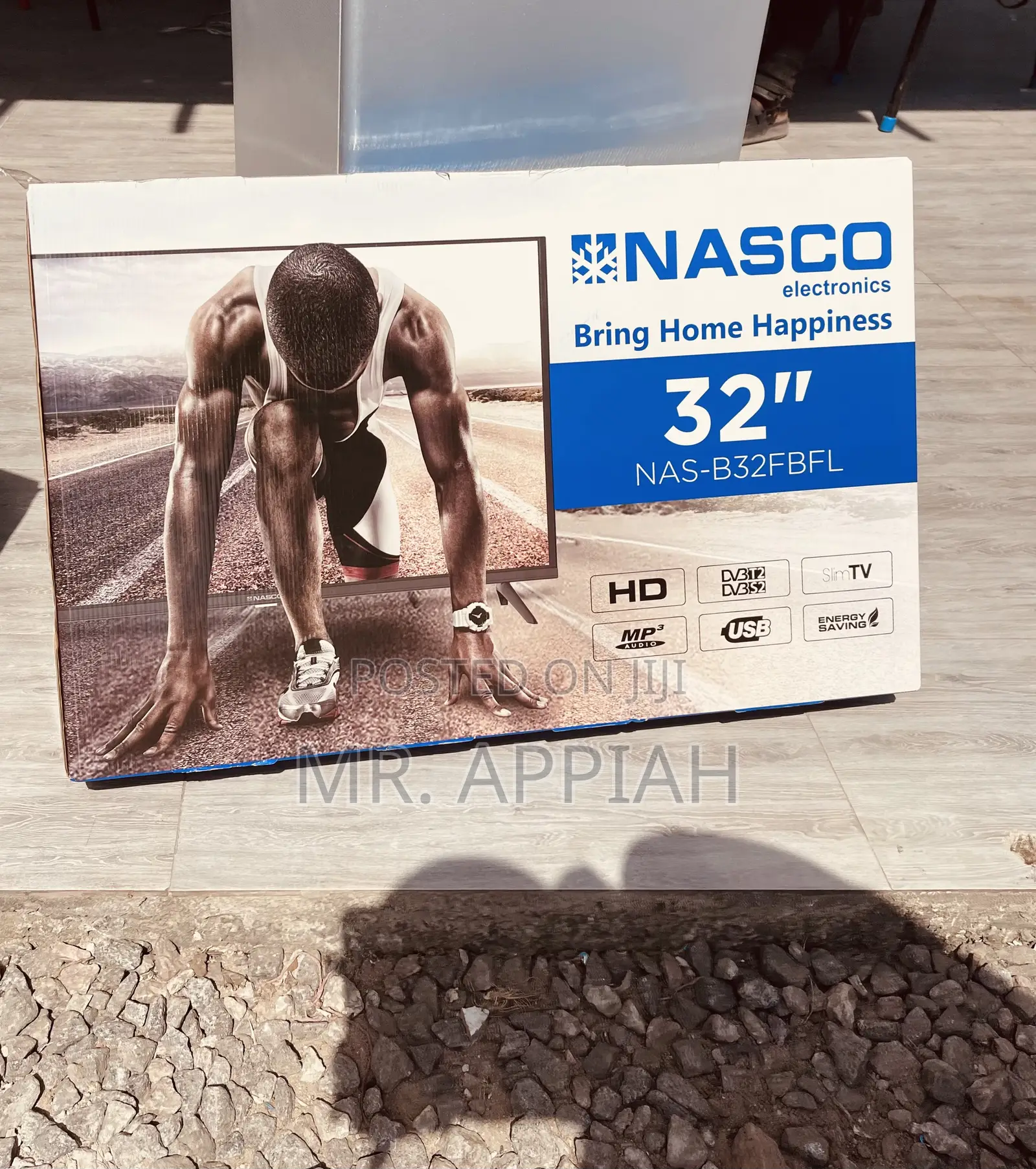 Highly Energy Saving Nasco 32” Hd Digital Satellite Tv.