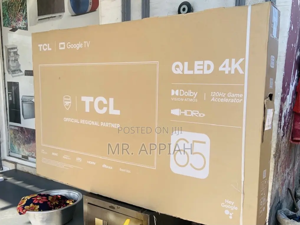 Highly Energy Saving TCL 65c645 65” Qled Smart Television.