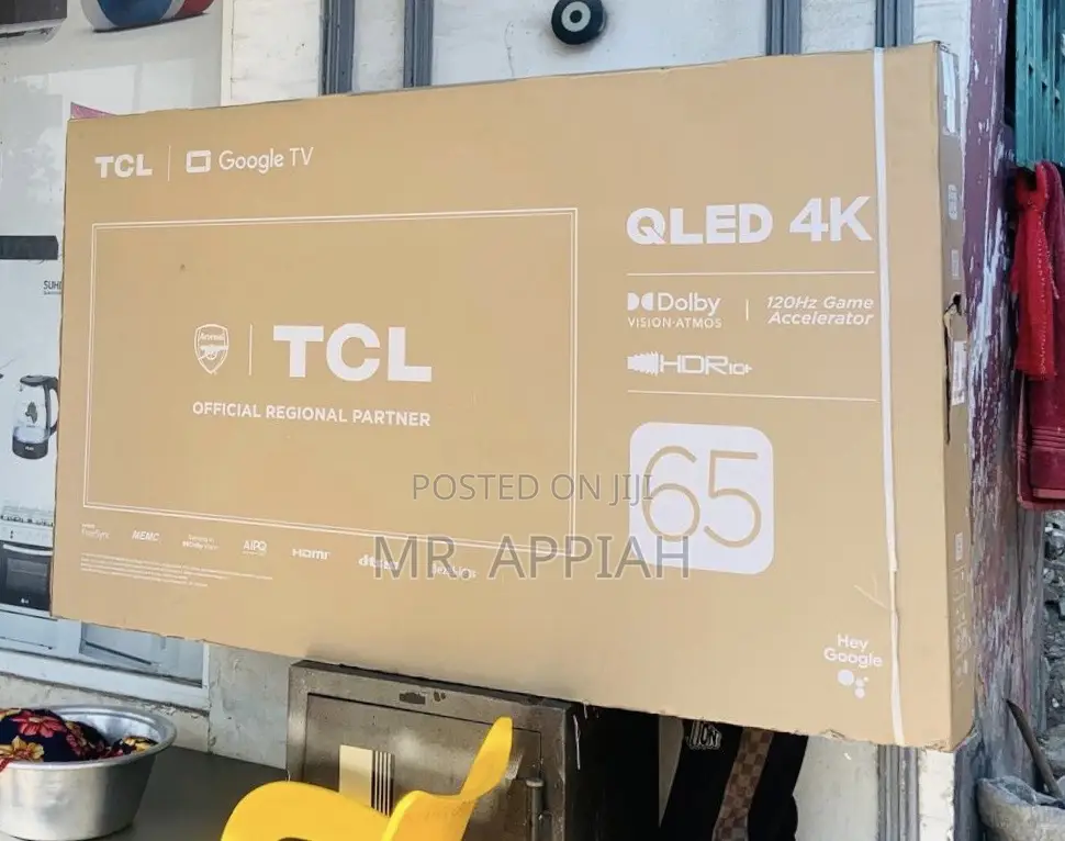 Highly Energy Saving TCL 65c645 65” Qled Smart Television.