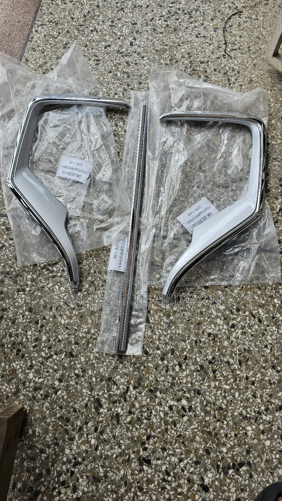 Honda CRV 2020 Bumper Crome Set 3pcs