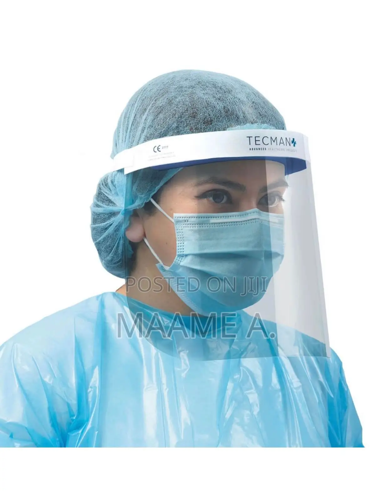 Tecman Disposable Face Shield(25 Shields Per Box)