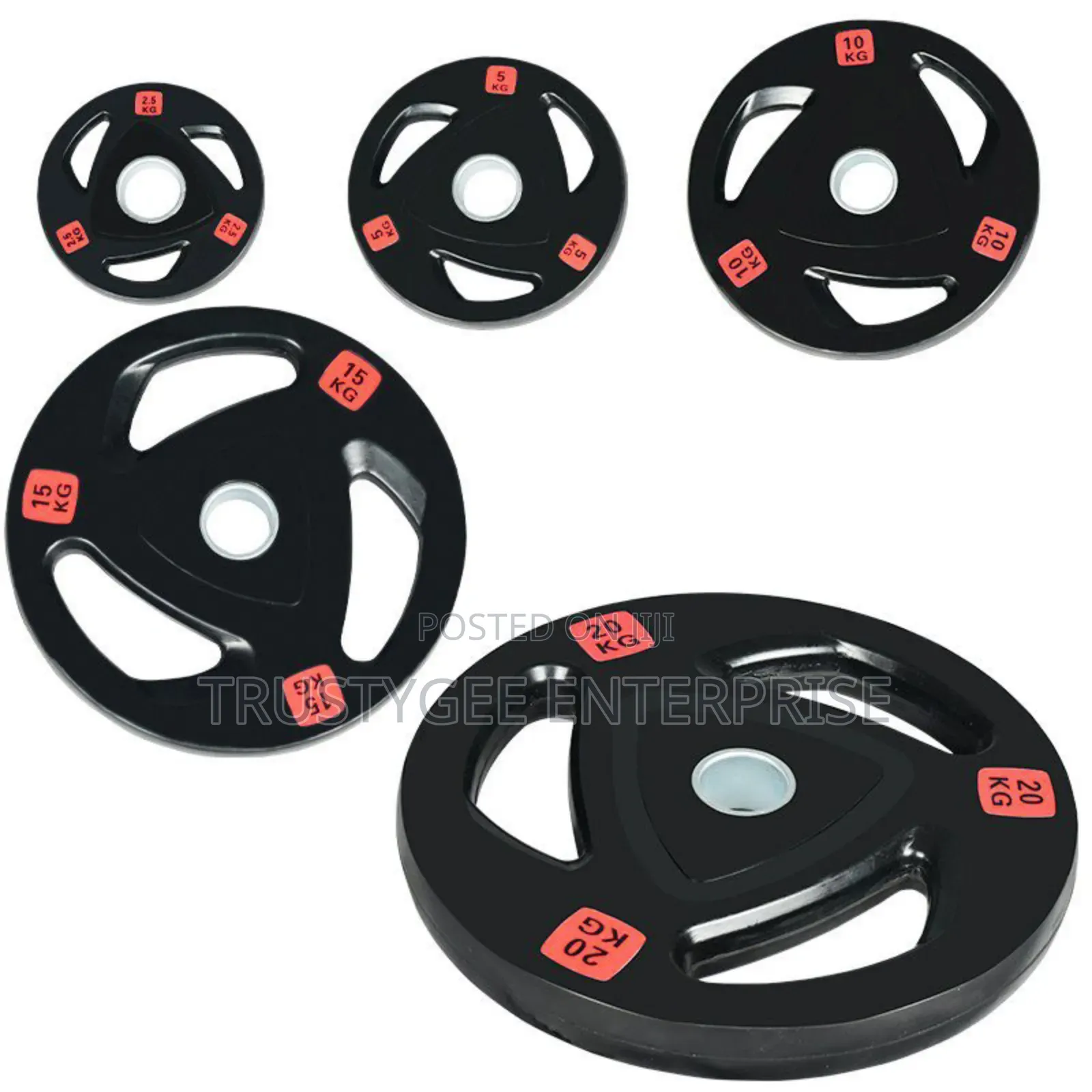 Iron Cast Barbells (100kg)