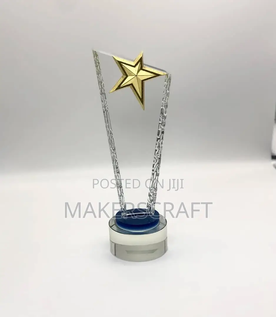 Crystal Award Plaques, Wooden Base Plaques