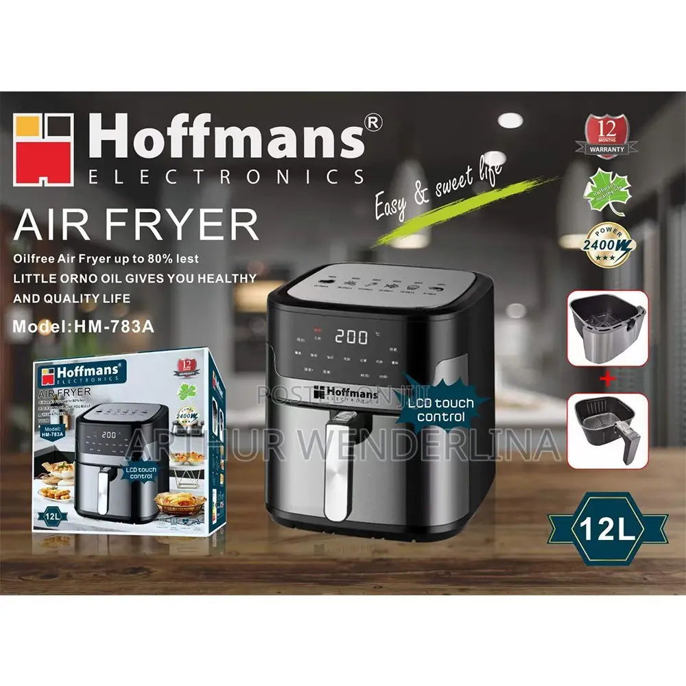 Hoffmans Digital Air Fryer 12 Liters