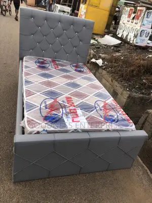 One Half Bed Frame With Mattress