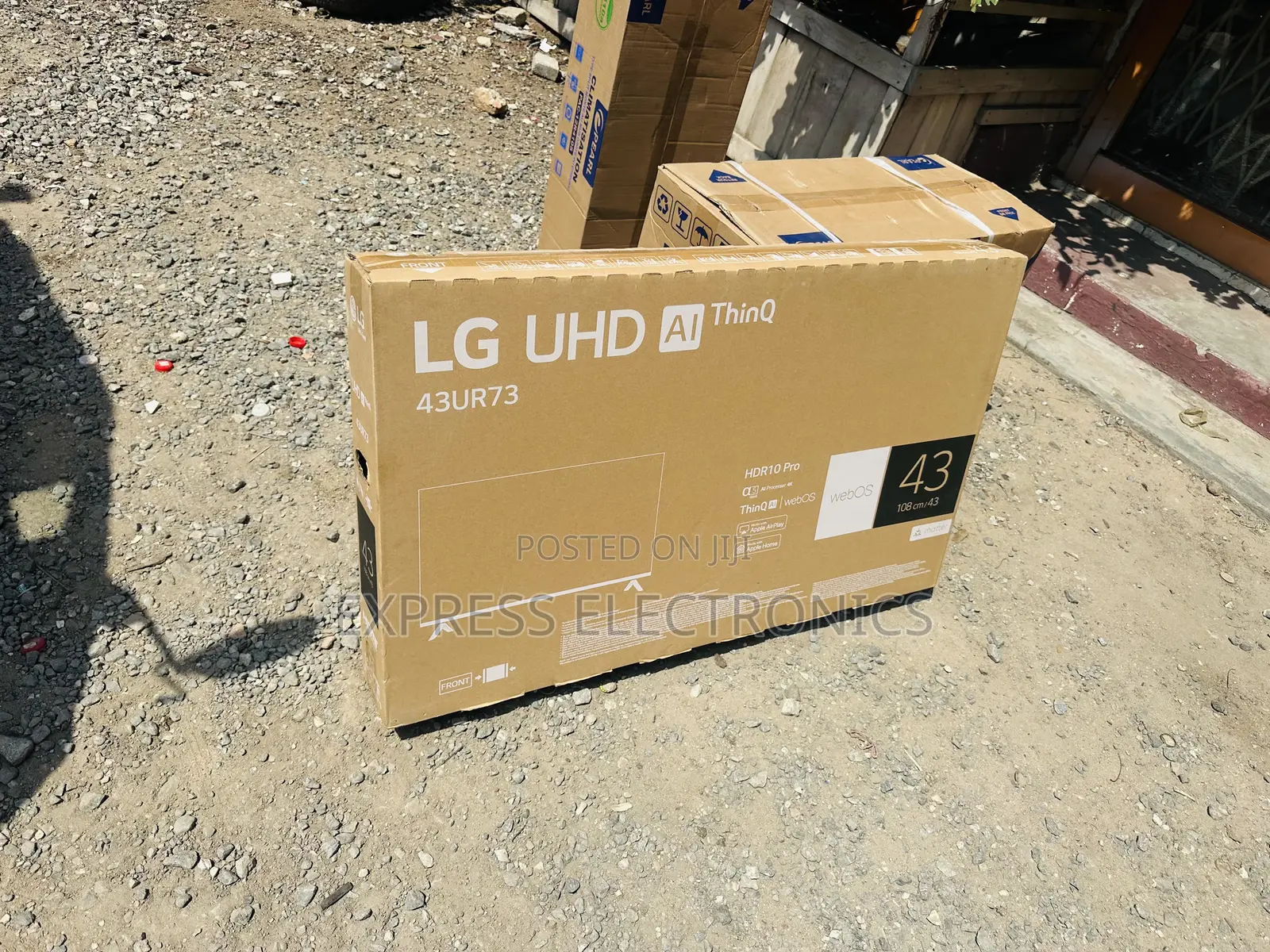 Quad Core Processor UHD Smart LG 43”UR73