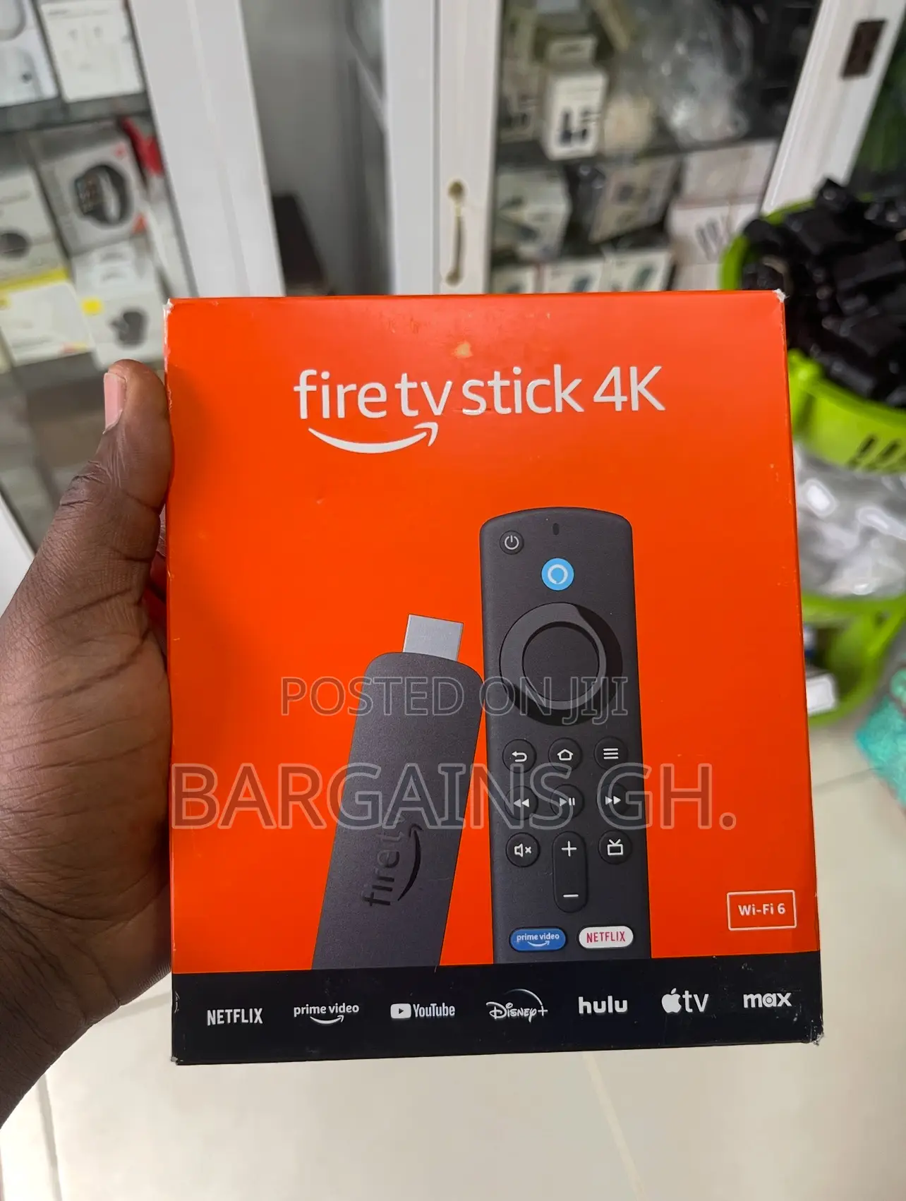 Amazon Fire TV Stick 2nd Gen in Circle Accessories & Supplies for