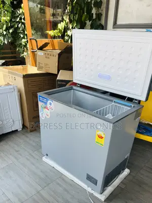 Best Buy for Less Chest Freezer 200L Back Grey Color
