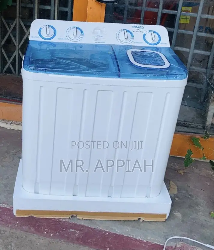 Highly Energy Saving Nasco 7kg Washing Machine + Spin/Dry