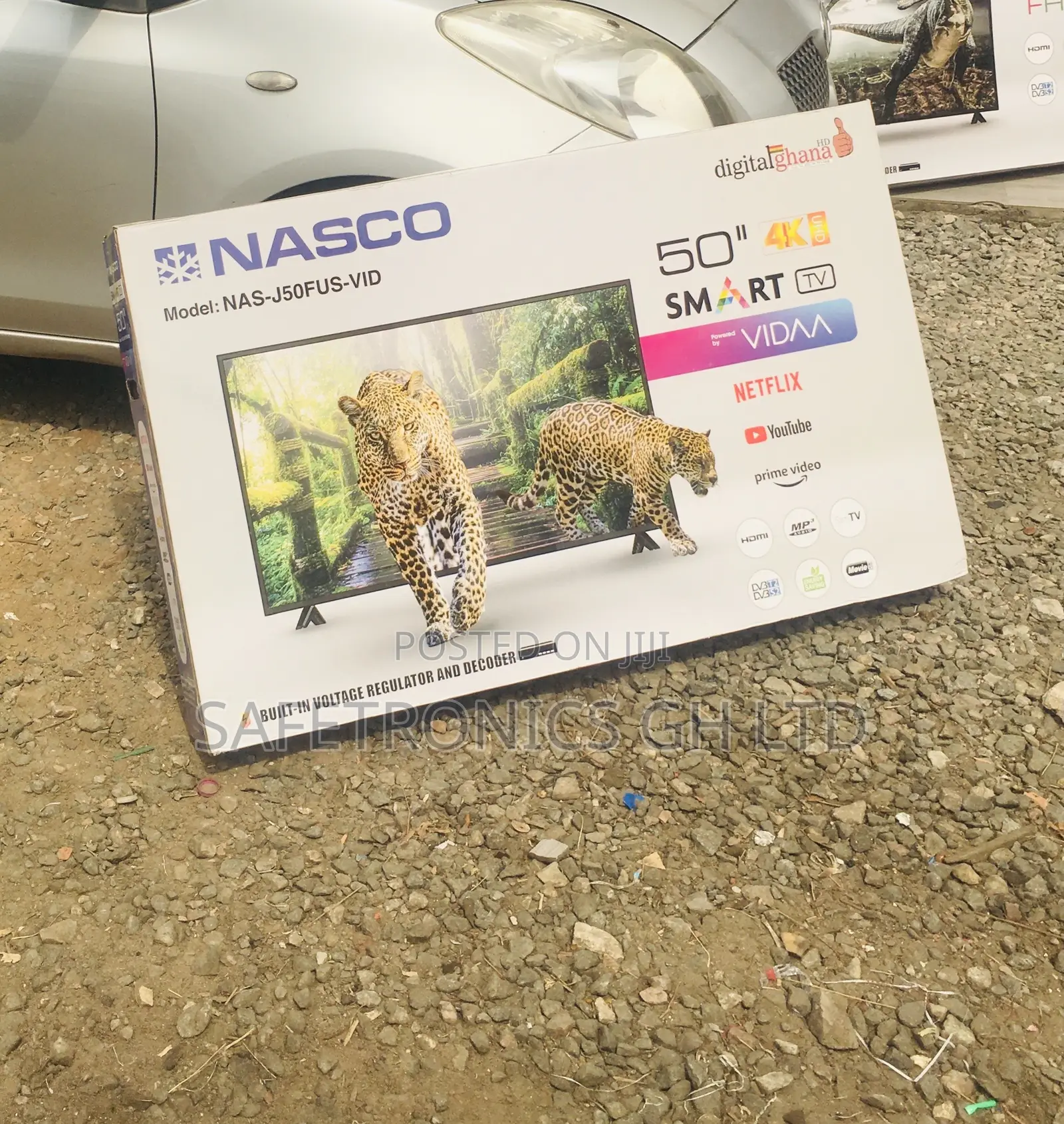 Super Powerful Nasco 50 Inch Smart Led Frameless Tv