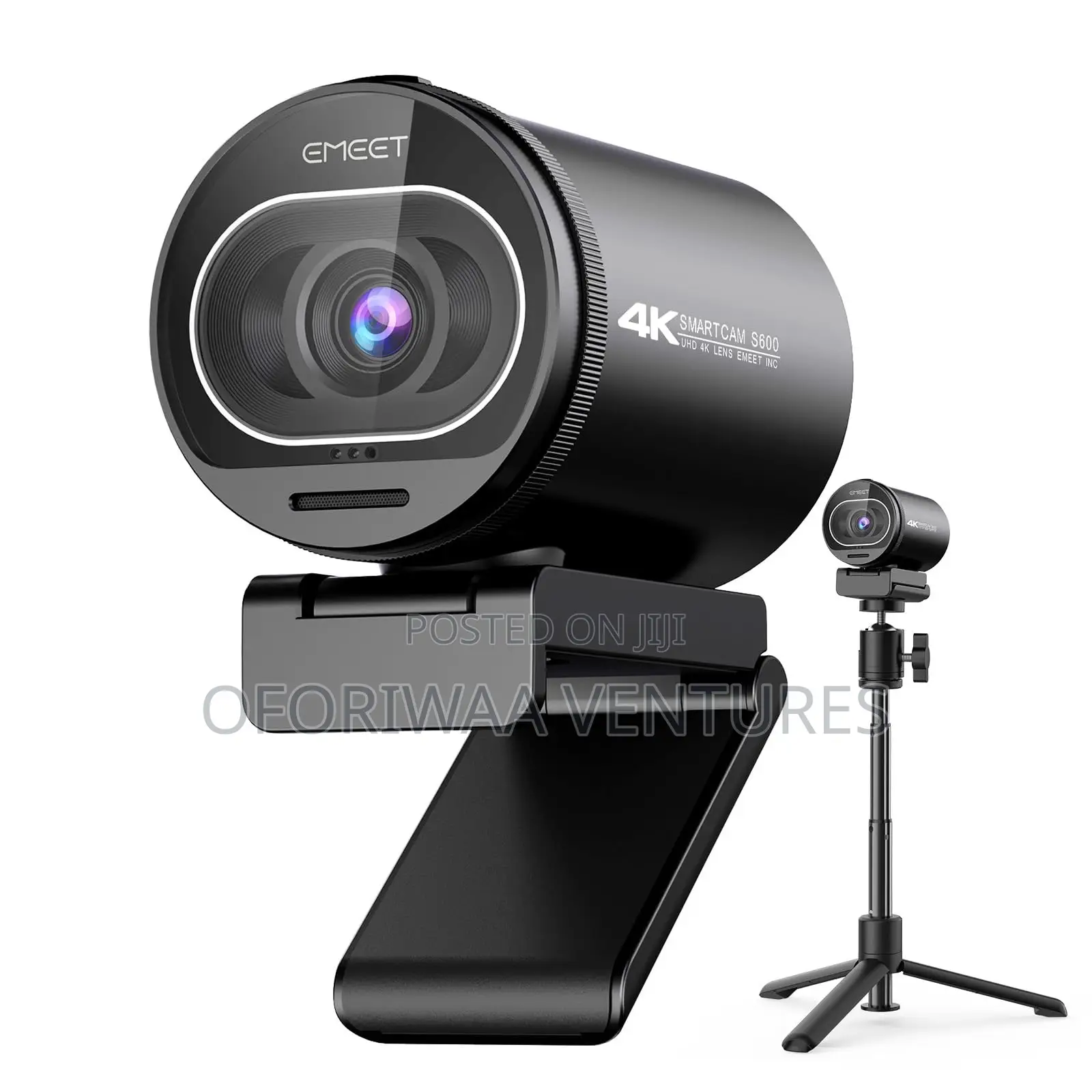Emeet Webcam for Pc, S600 Webcam With Sony Sensor