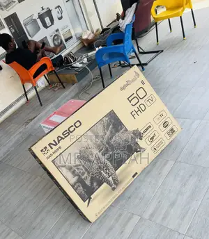 Highly Energy Saving Nasco 50” FHD Digital Satellite Tv.