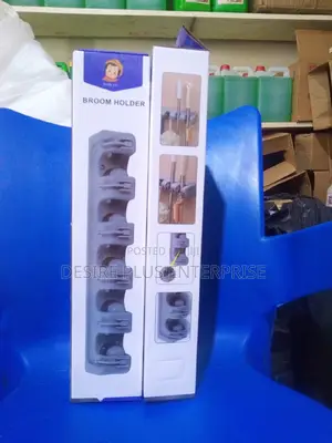 Broom and Mop Holder Hanger