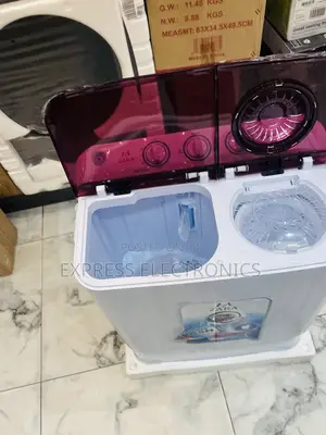 5kg Topload Twintub Zara White Semi Automatic