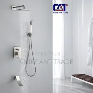 Concealed Shower Mixer (Ll9013-3c) Chrome. Wall