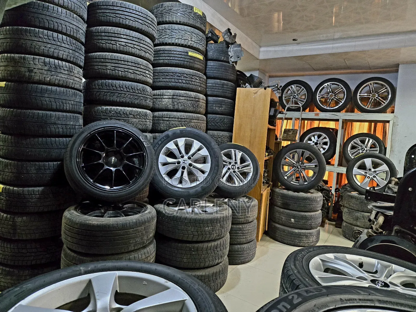 Promotion! Grade a Tyres With Steel Rims
