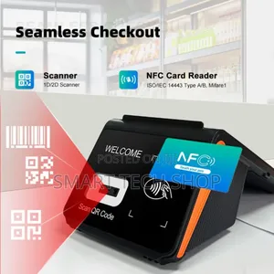 8. 0 Inches Android Pos Tablet With 80mm Printer Dual 4G Sim