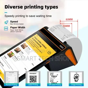 8. 0 Inches Android Pos Tablet With 80mm Printer Dual 4G Sim