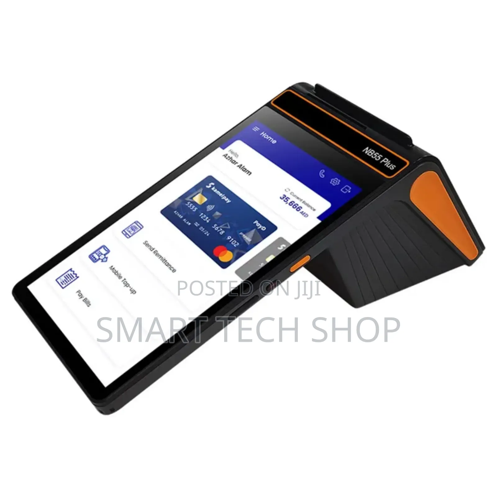 8. 0 Inches Android Pos Tablet With 80mm Printer Dual 4G Sim