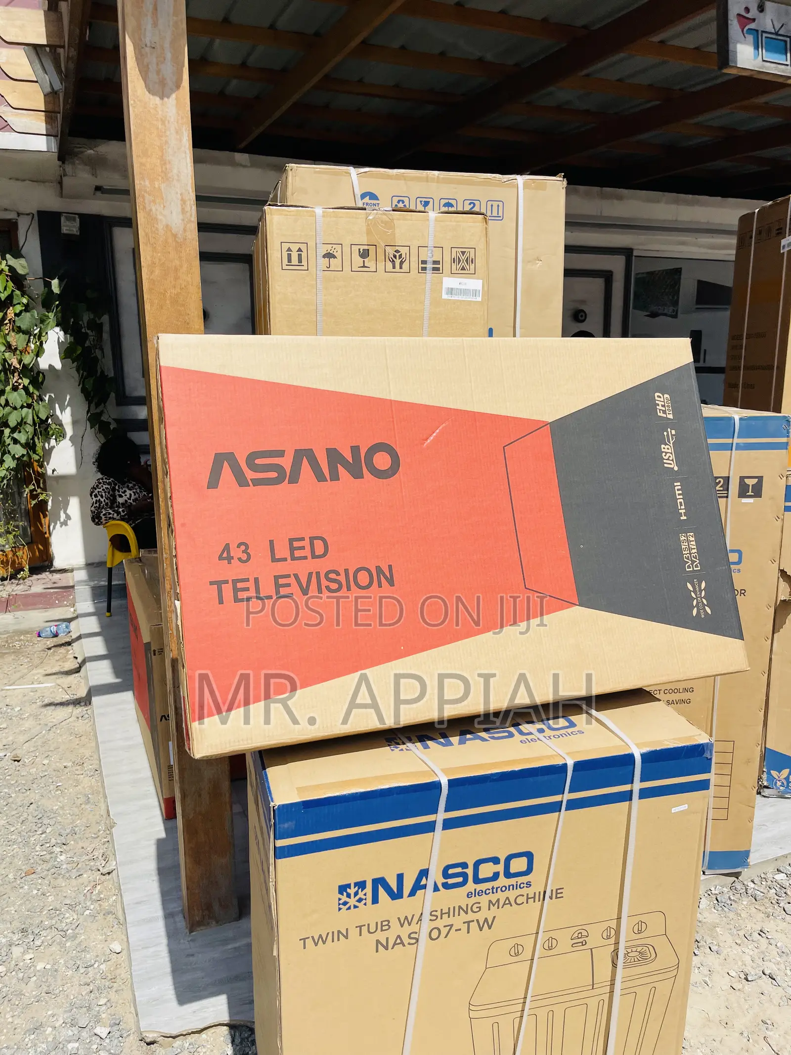 Highly Energy Saving Asano 43” Smart Digital Satellite Tv