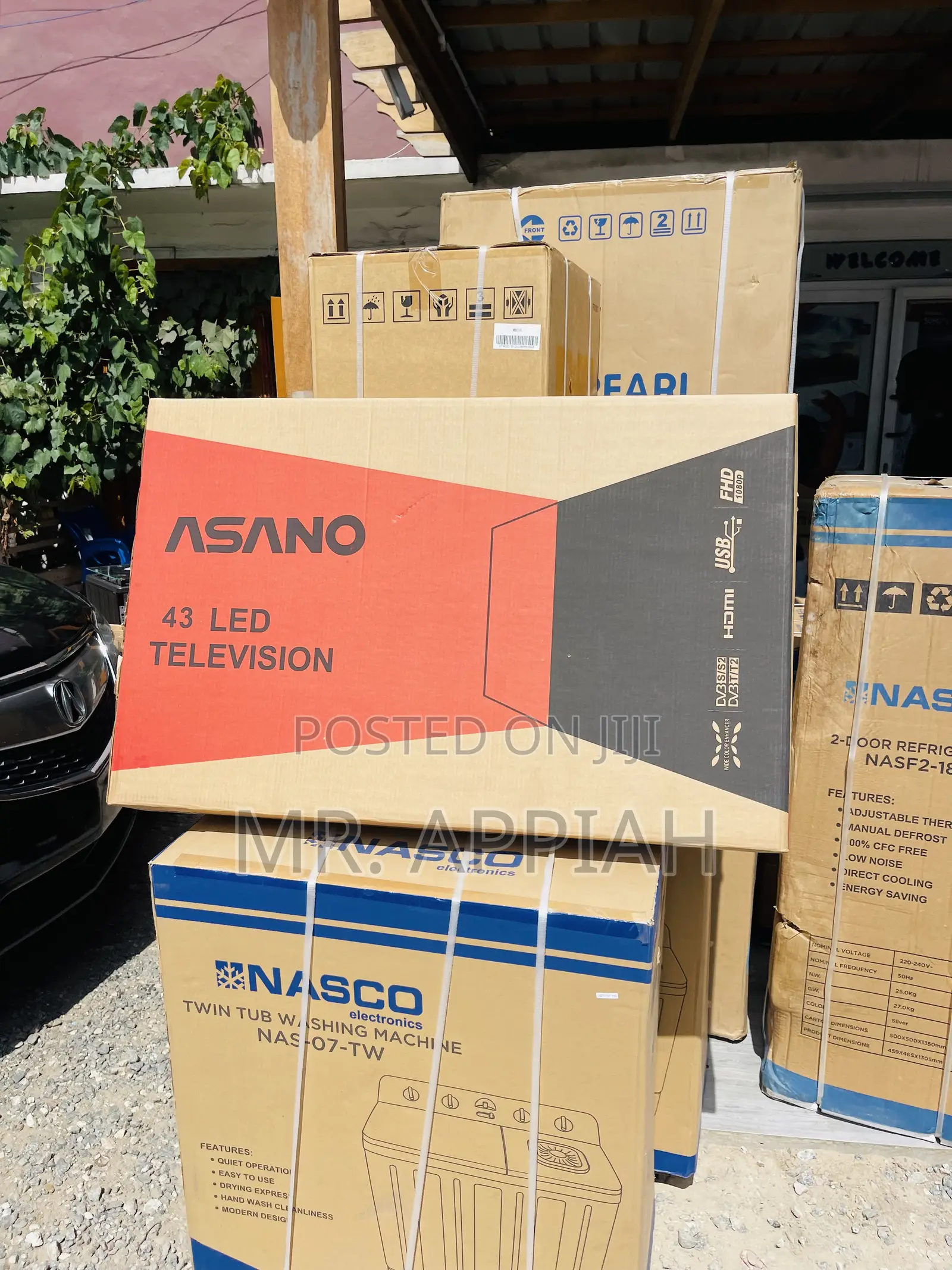 Order Authentic Asano 43” Digital Satellite Television.